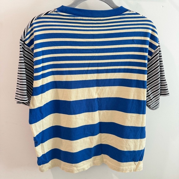 MARNI X Uniqlo Mixed Stripes T Shirt Top XS - Picture 4 of 4